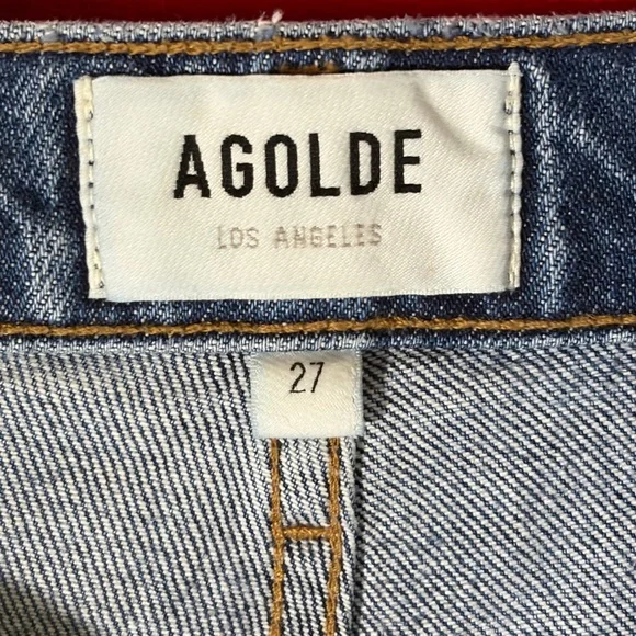 Agolde Women's Harper Crop in Moore Size 27 - Picture 5 of 10